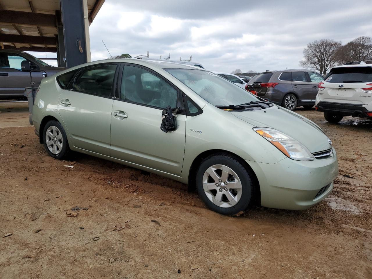 2009 Toyota Prius VIN JTDKB20U697867456 Copart auction photo, side / front end damage thumbnail 4