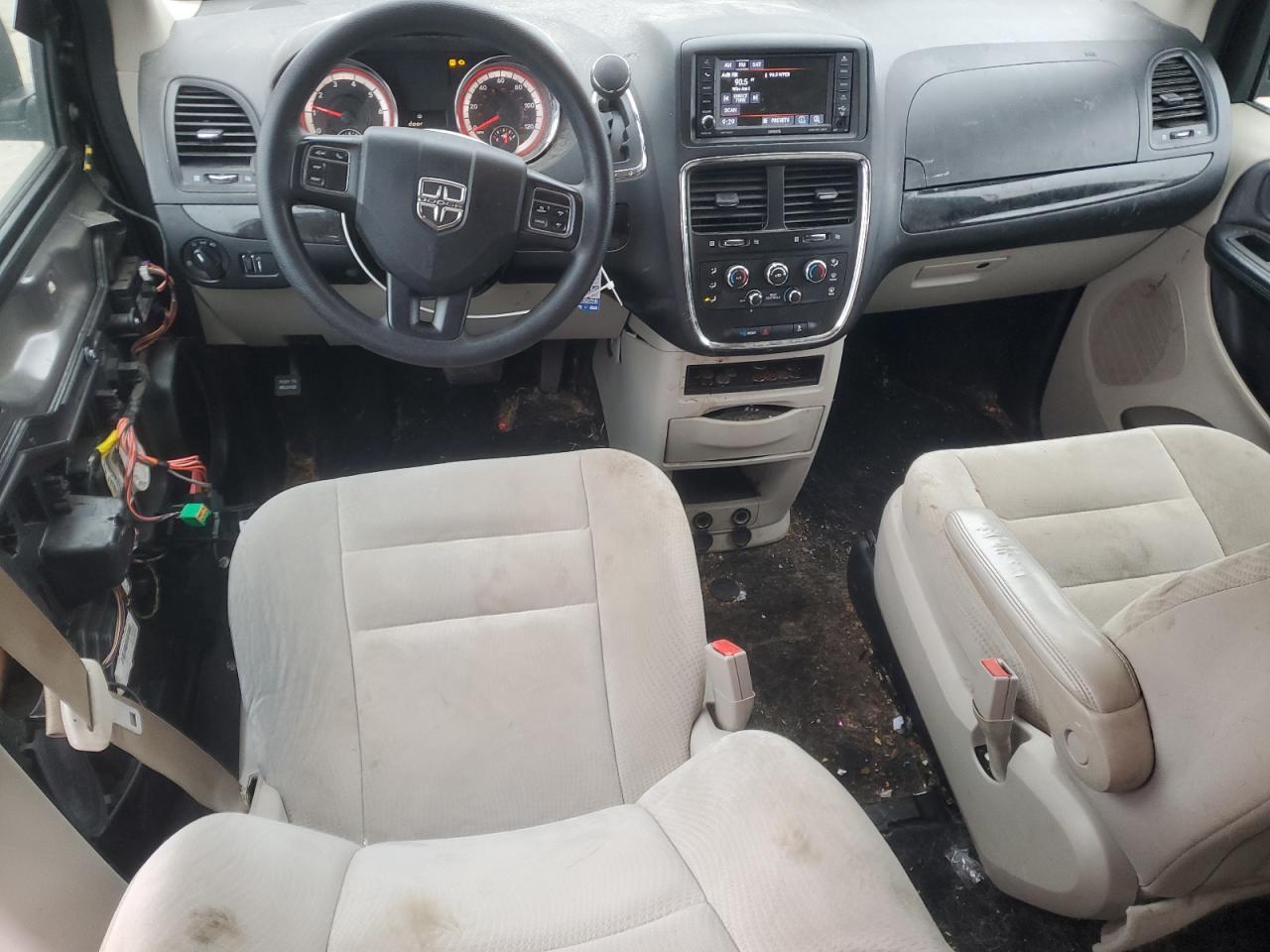 2018 Dodge Caravan VIN 2C4RDGBG6JR150989 Copart auction photo, all over damage thumbnail 8