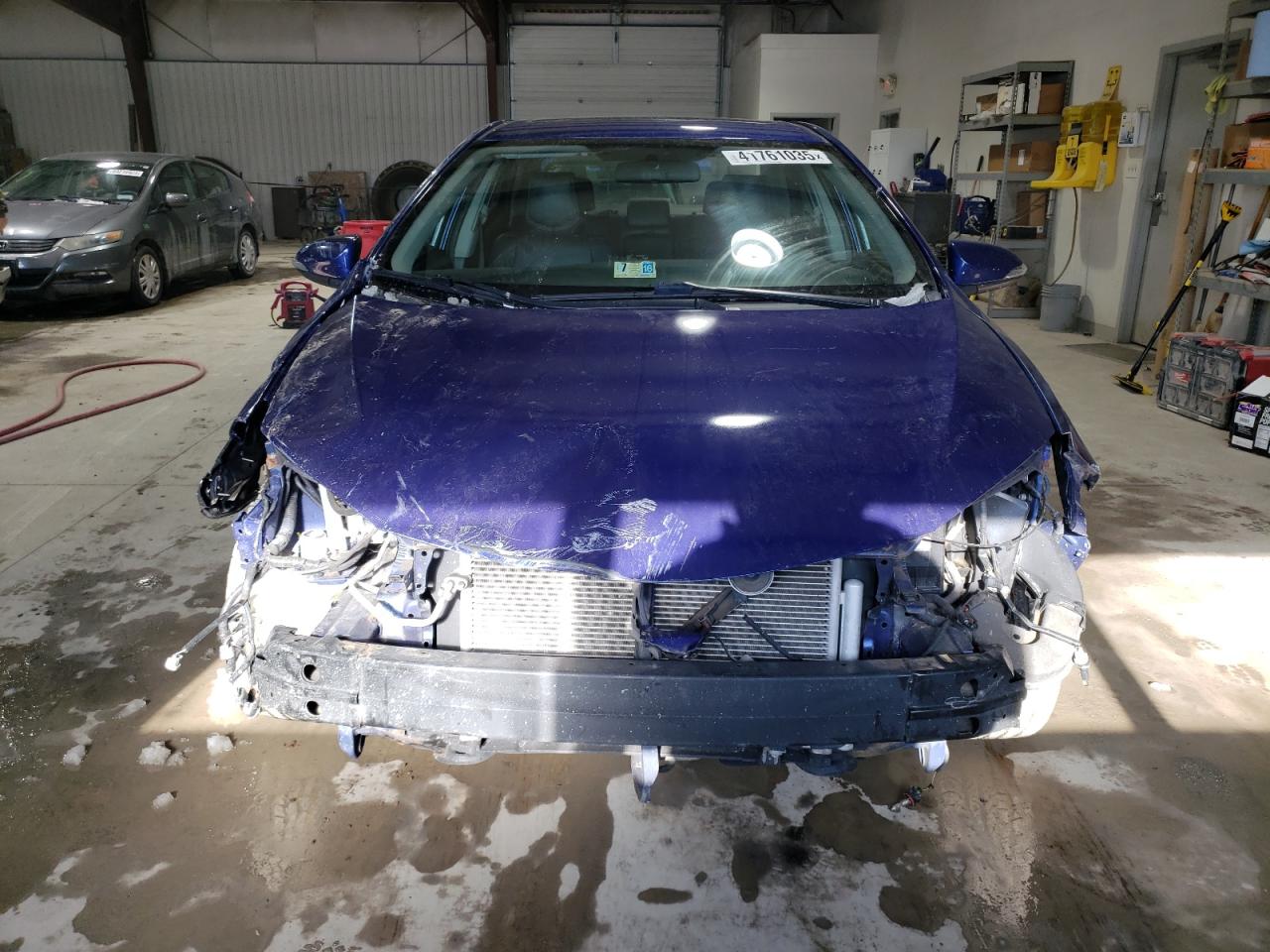 2015 Toyota Corolla VIN 2T1BURHE0FC330494 Copart auction photo, front end damage thumbnail 5