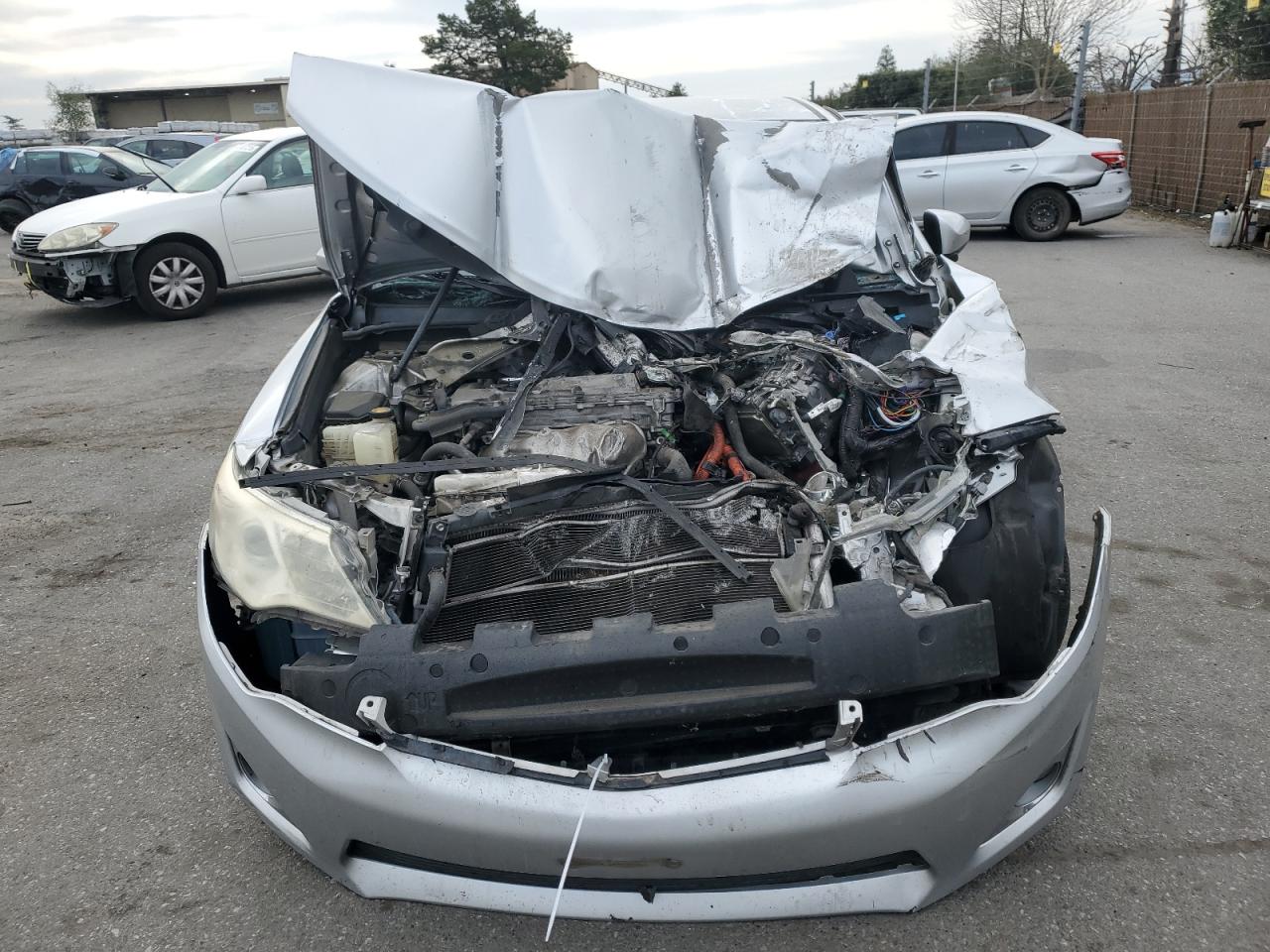 2013 Toyota Camry VIN 4T1BD1FKXDU084530 Copart auction photo, front end / side damage thumbnail 5