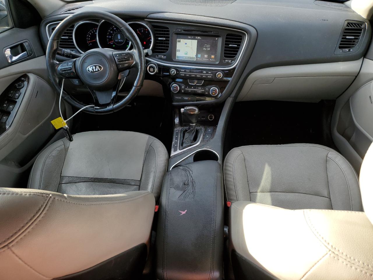 2015 KIA Optima VIN 5XXGN4A71FG368049 Copart auction photo, vandalism damage thumbnail 8