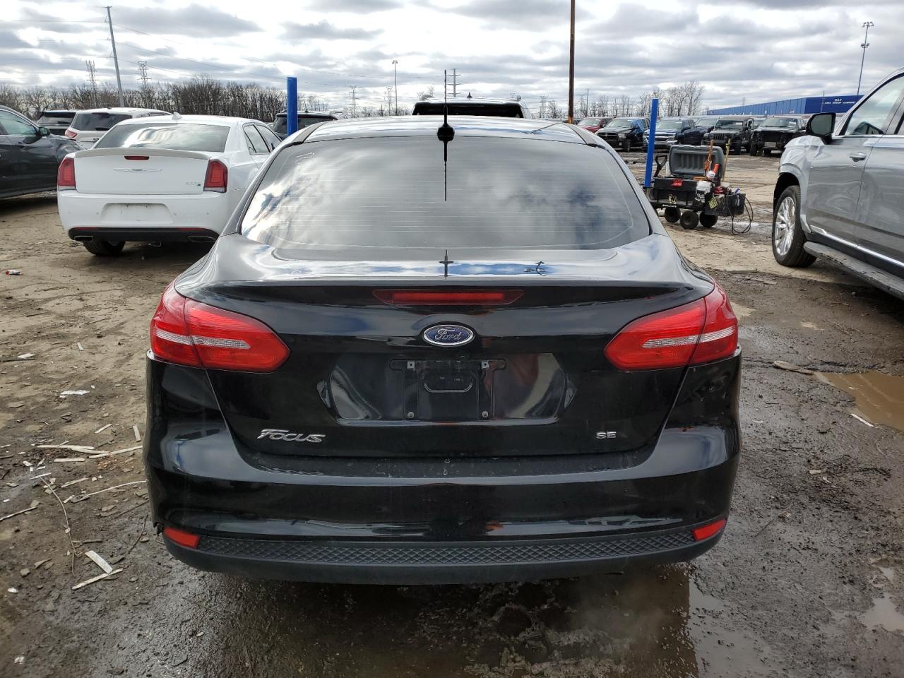 2018 Ford Focus VIN 1FADP3F2XJL258412 Copart auction photo, all over damage thumbnail 6
