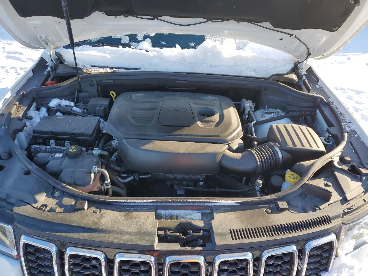 2021 Jeep Grand Cherokee VIN 1C4RJFBG4MC550131 Copart auction photo, side / rear end damage thumbnail 13