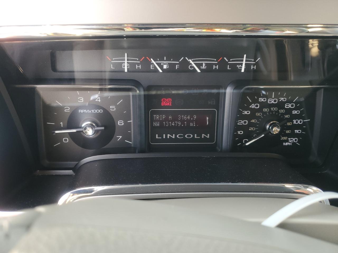 2010 Lincoln Navigator VIN 5LMJJ2H58AEJ10577 Copart auction photo, front end damage thumbnail 9