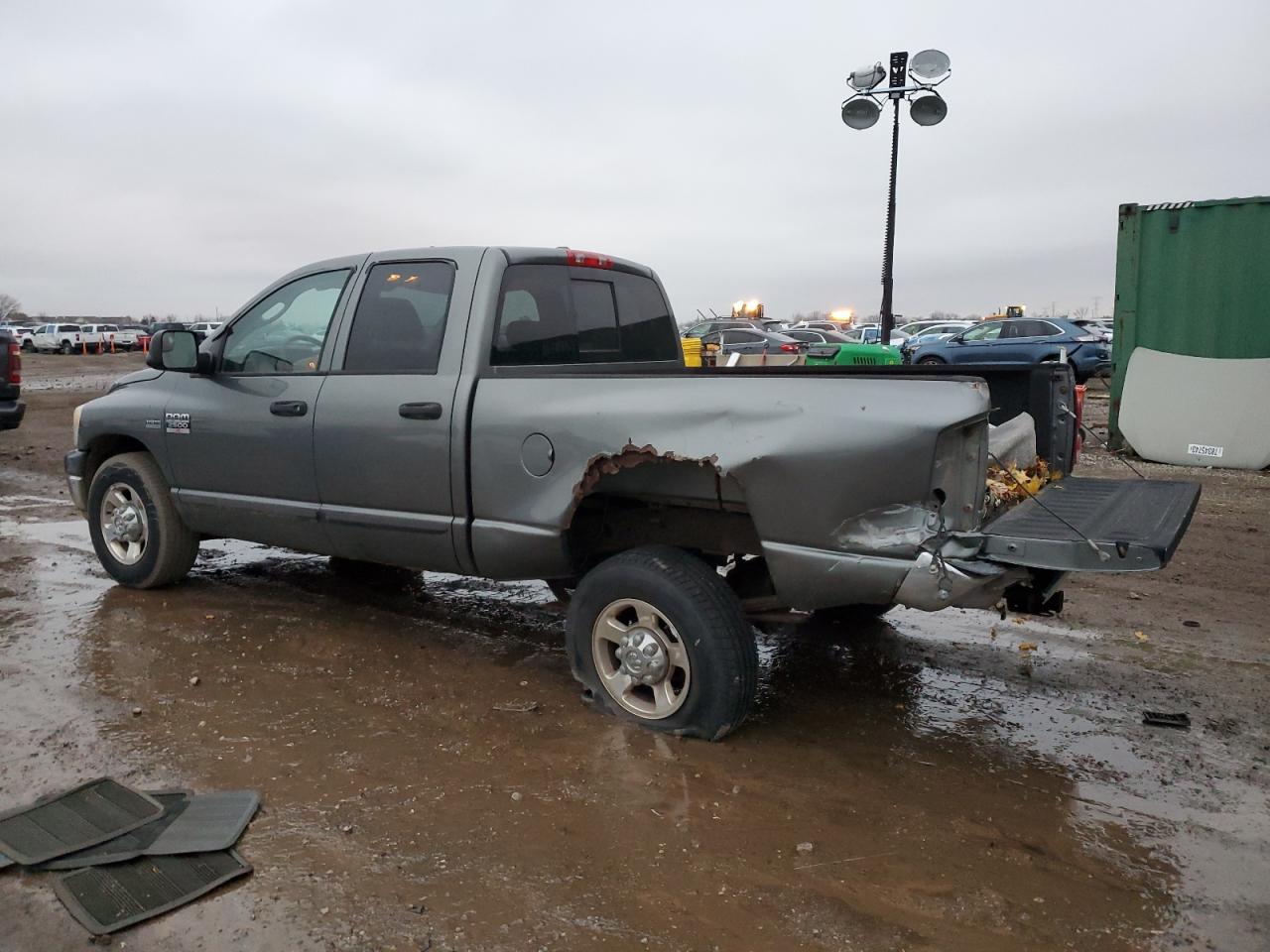 2007 Dodge RAM VIN 3D7KR28D97G832496 Copart auction photo, rear end damage thumbnail 2