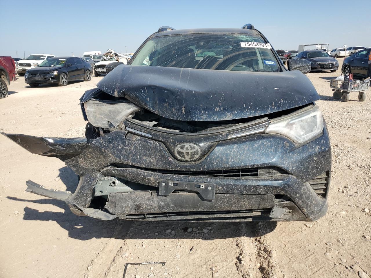 2018 Toyota RAV 4 VIN 2T3ZFREV2JW505100 Copart auction photo, front end / minor dent/scratches damage thumbnail 5