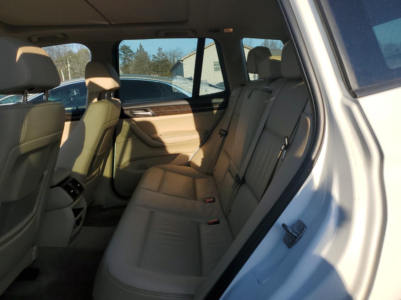 2014 BMW X3 VIN 5UXWX9C51E0D10586 Copart auction photo, front end / side damage thumbnail 11
