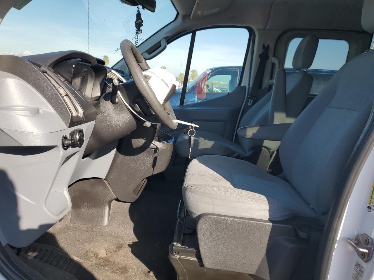 2017 Ford Transit VIN 1FBZX2ZM8HKA23454 Copart auction photo, front end damage thumbnail 7