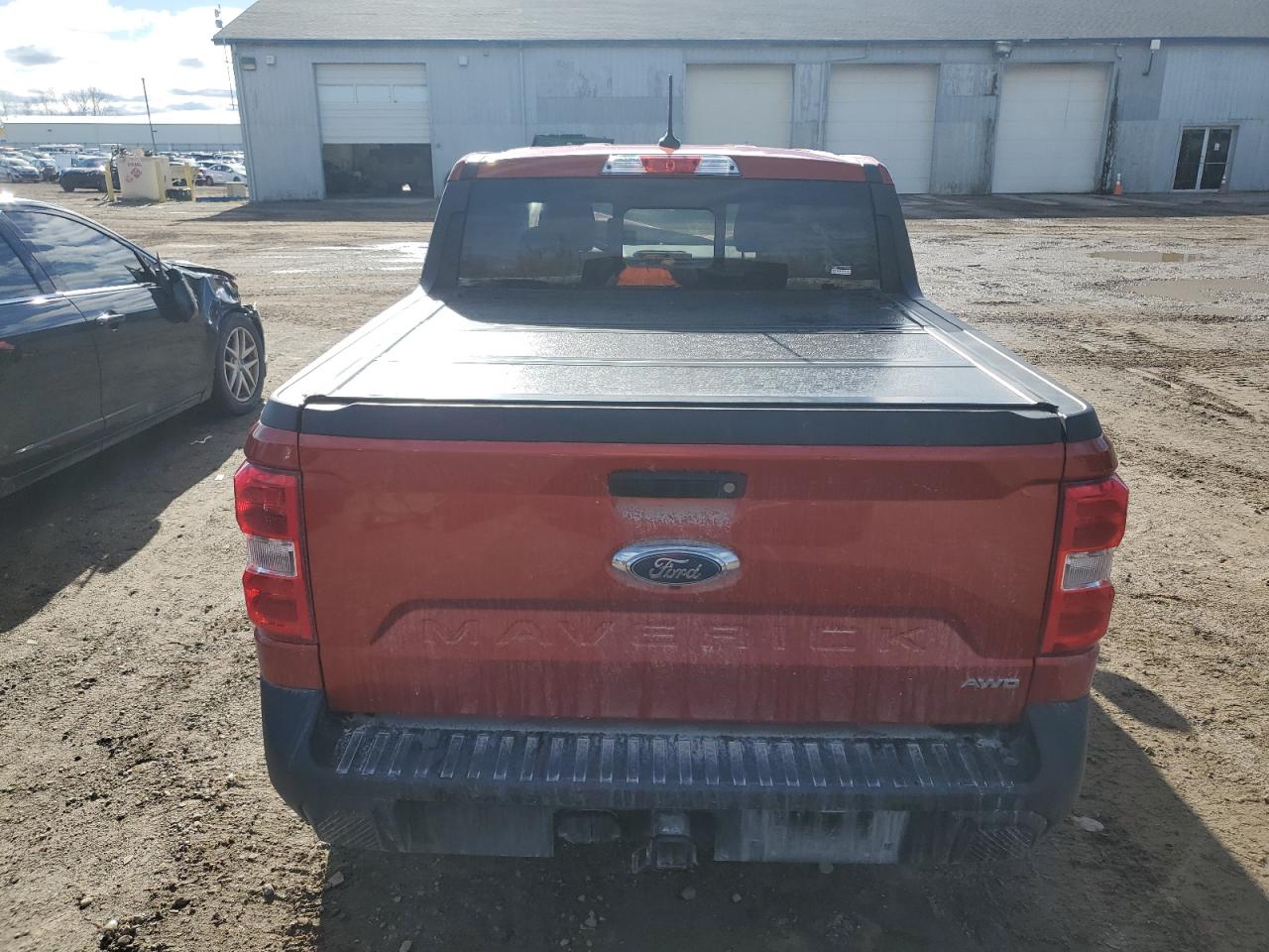 2022 Ford Maverick VIN 3FTTW8F9XNRA02250 Copart auction photo, front end damage thumbnail 6