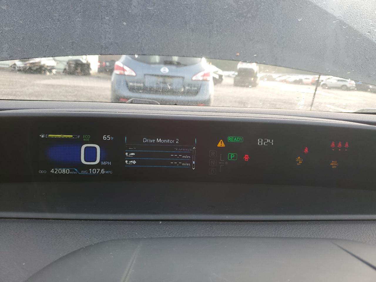 2020 Toyota Prius VIN JTDKARFP4L3144135 Copart auction photo, front end / side damage thumbnail 9