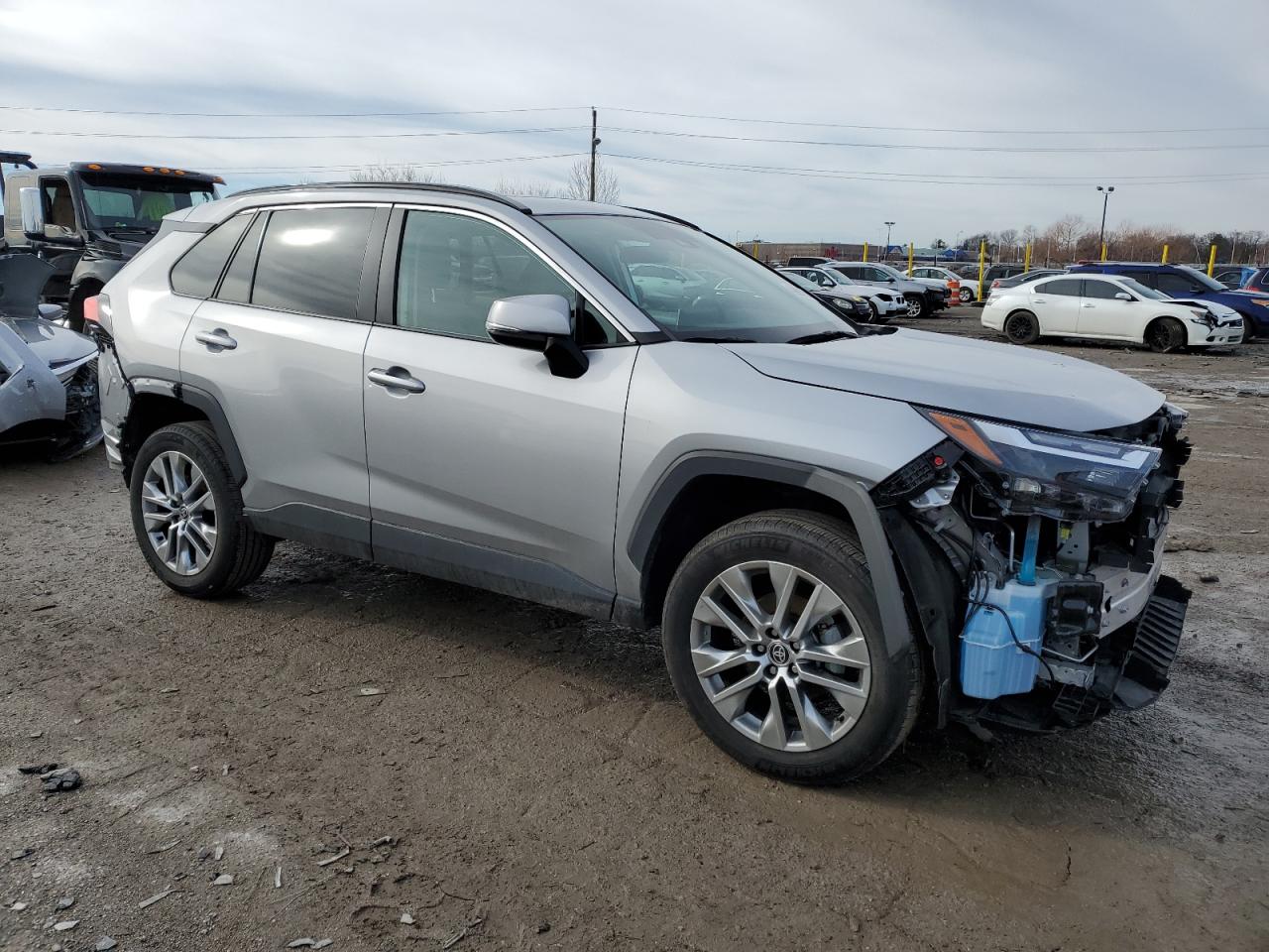 2023 Toyota RAV 4 VIN 2T3A1RFV1PW338439 Copart auction photo, rear end / front end damage thumbnail 4