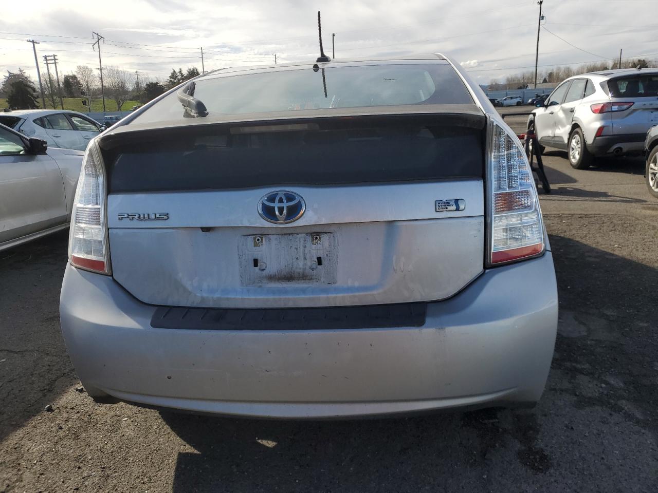 2011 Toyota Prius VIN JTDKN3DU6B0275478 Copart auction photo, front end / side damage thumbnail 6