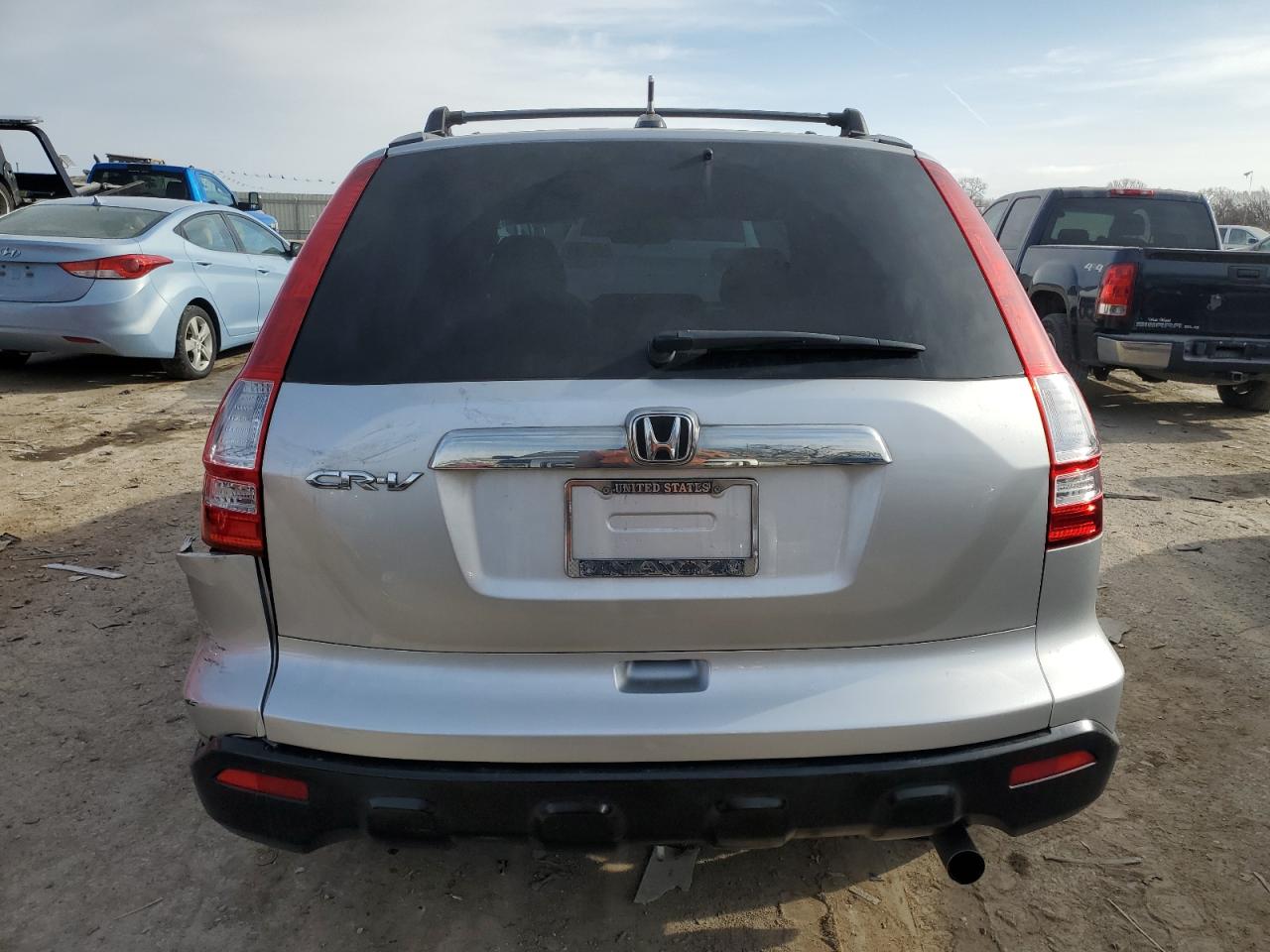 2009 Honda CR-V VIN JHLRE38739C002030 Copart auction photo, all over damage thumbnail 6