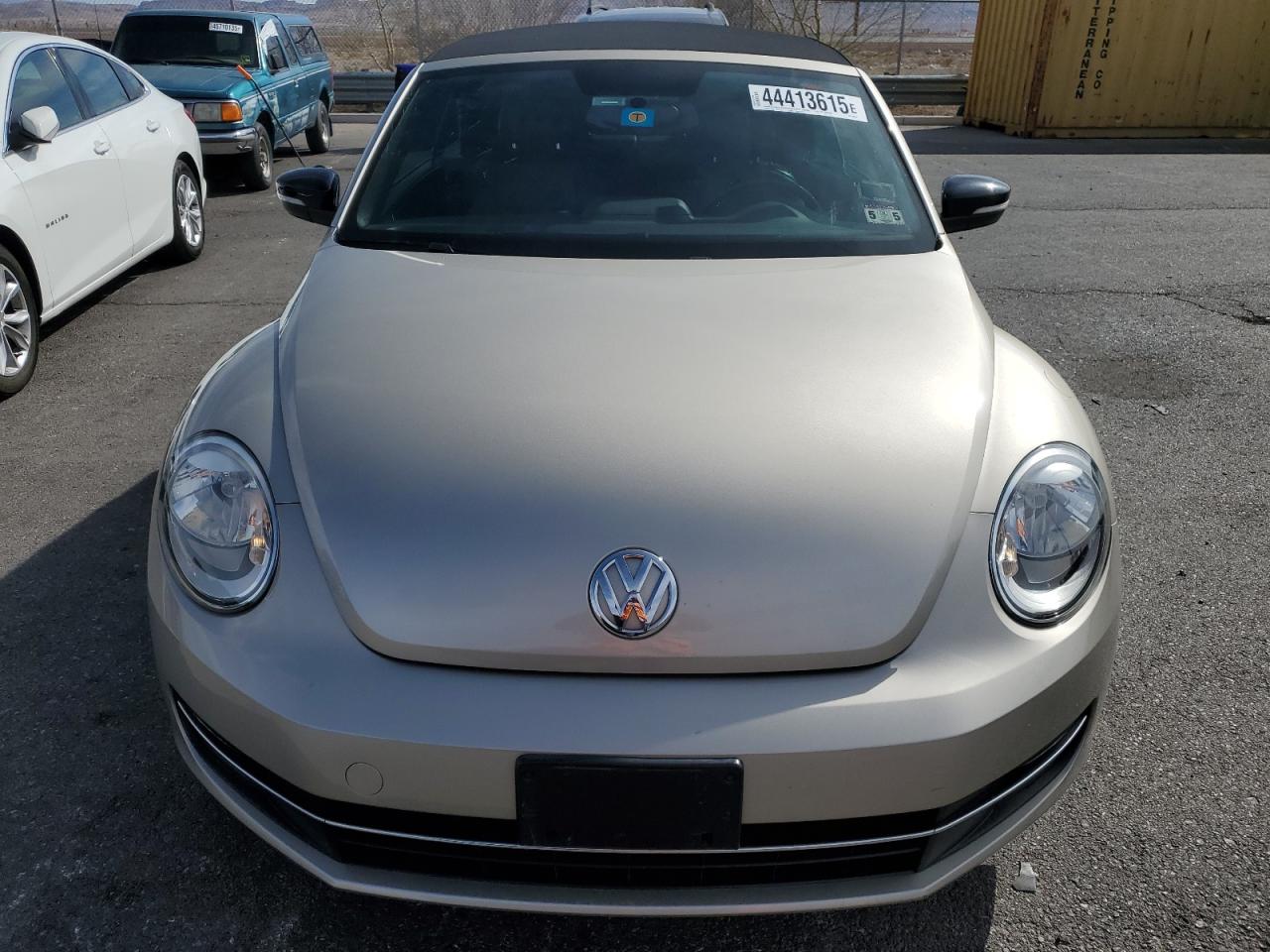 2013 Volkswagen Beetle VIN 3VW767AT3DM804324 Copart auction photo, rear end damage thumbnail 5