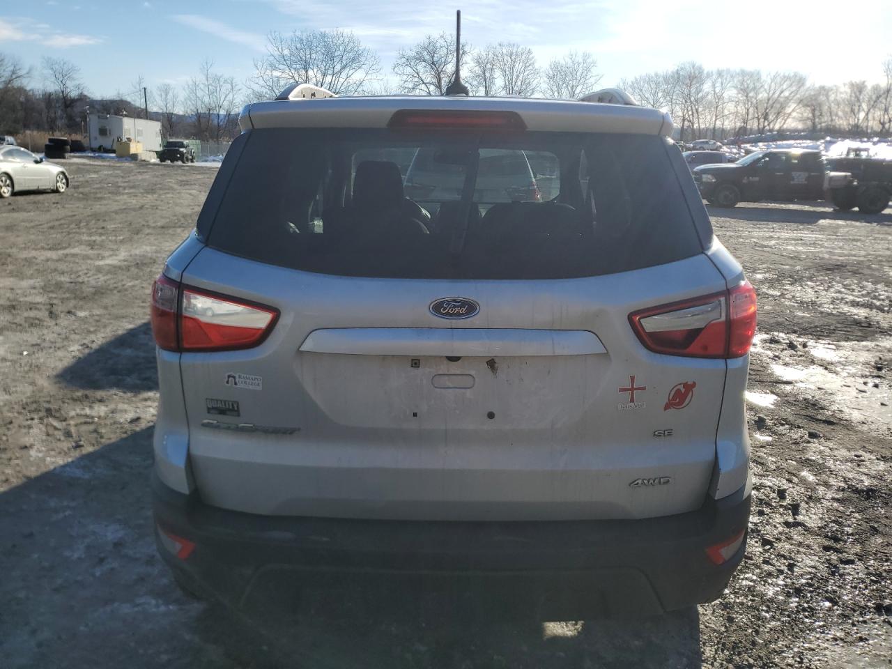 2018 Ford EcoSport VIN MAJ6P1UL6JC200676 Copart auction photo, minor dent/scratches damage thumbnail 6