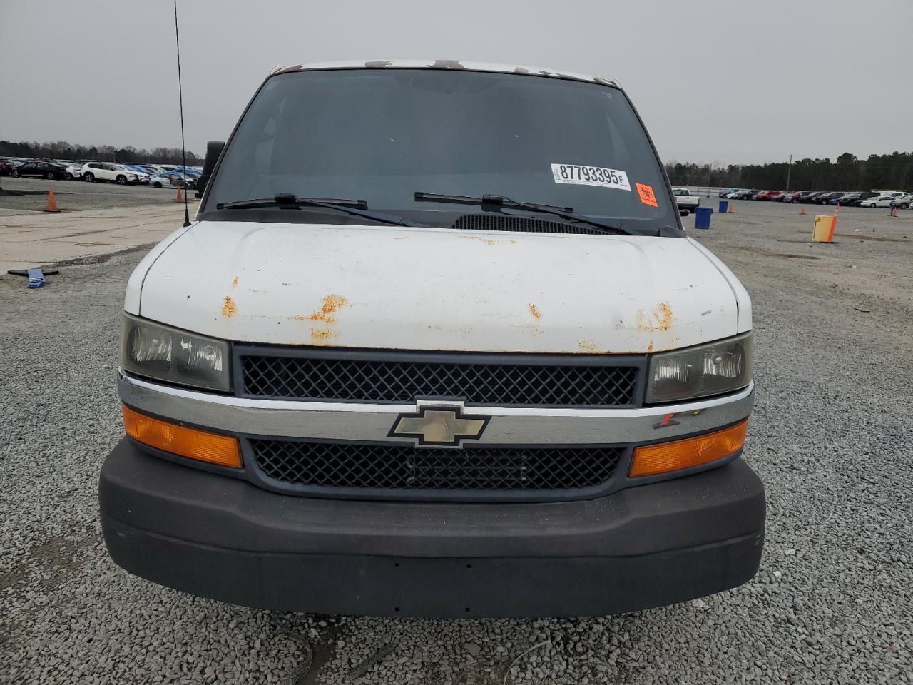 2009 Chevrolet Express VIN 1GCFG15X791163298 Copart auction photo, mechanical / side damage thumbnail 5