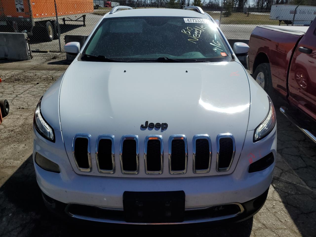 2017 Jeep Grand Cherokee VIN 1C4PJMDB6HW528701 Copart auction photo, rear end / side damage thumbnail 5