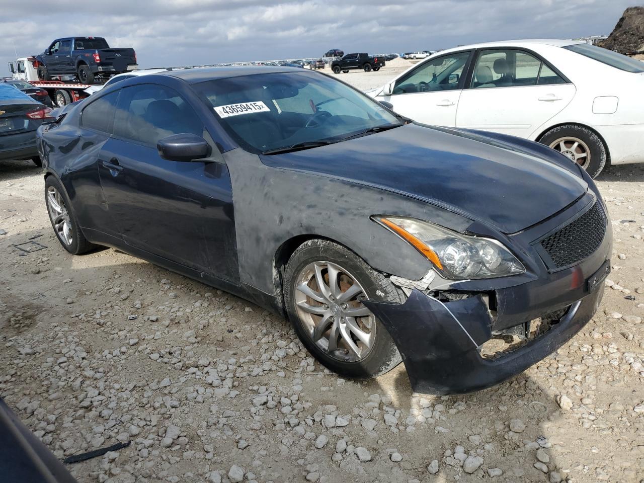 2008 Infiniti G VIN JNKCV64E68M117916 Copart auction photo, rear end / all over damage thumbnail 4