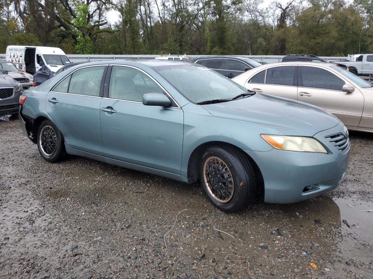 2007 Toyota Camry VIN 4T1BE46K87U576234 Copart auction photo, rear end / side damage thumbnail 4