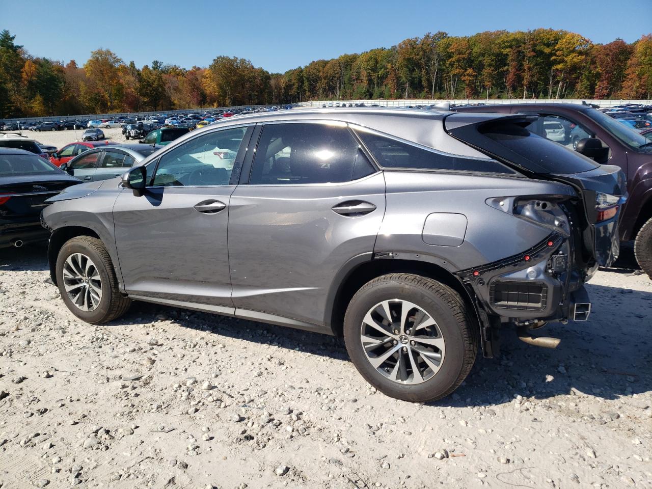 2021 Lexus RX VIN 2T2HZMDA6MC276029 Copart auction photo, rear end / front end damage thumbnail 2