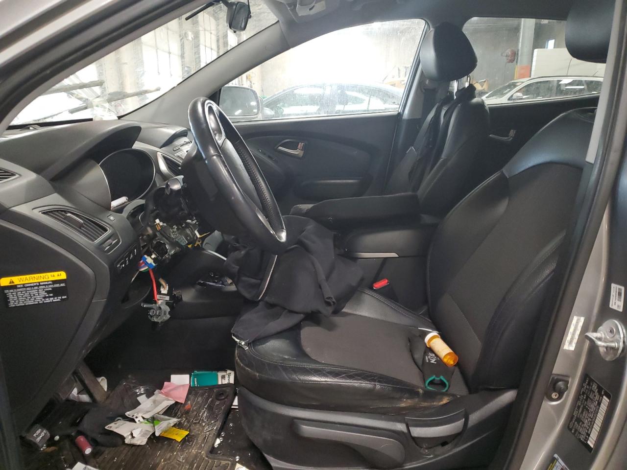 2010 Hyundai Tucson VIN KM8JUCAC8AU021879 Copart auction photo, vandalism damage thumbnail 7