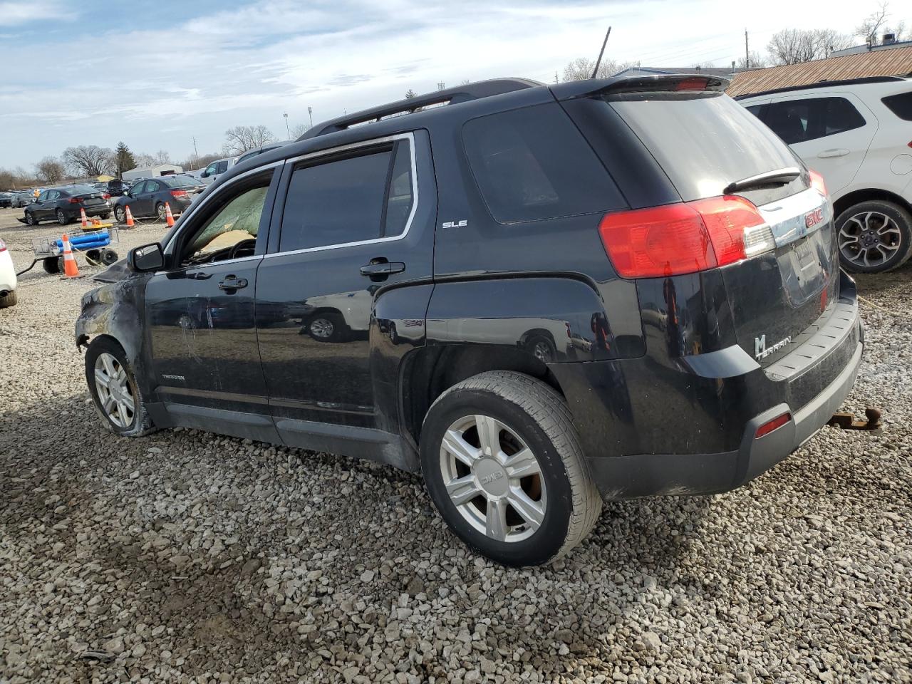 2014 GMC Terrain VIN 2GKALREK6E6136291 Copart auction photo, burn damage thumbnail 2