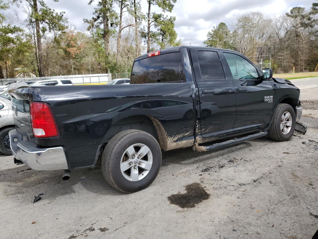 2019 RAM 1500 VIN 1C6RR6FGXKS613438 Copart auction photo, front end damage thumbnail 3