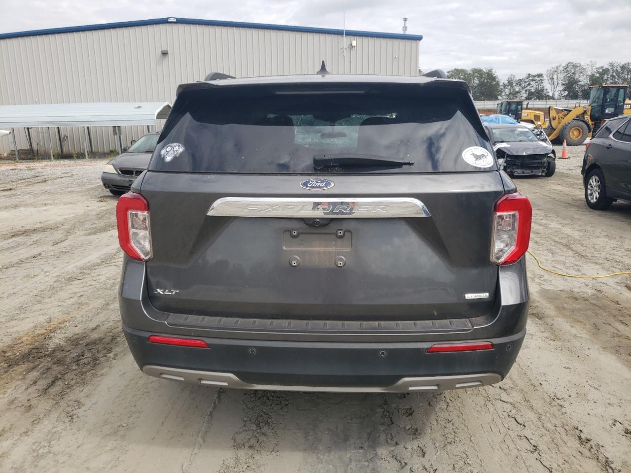 2020 Ford Explorer VIN 1FMSK7DH1LGA88379 Copart auction photo, top/roof damage thumbnail 6