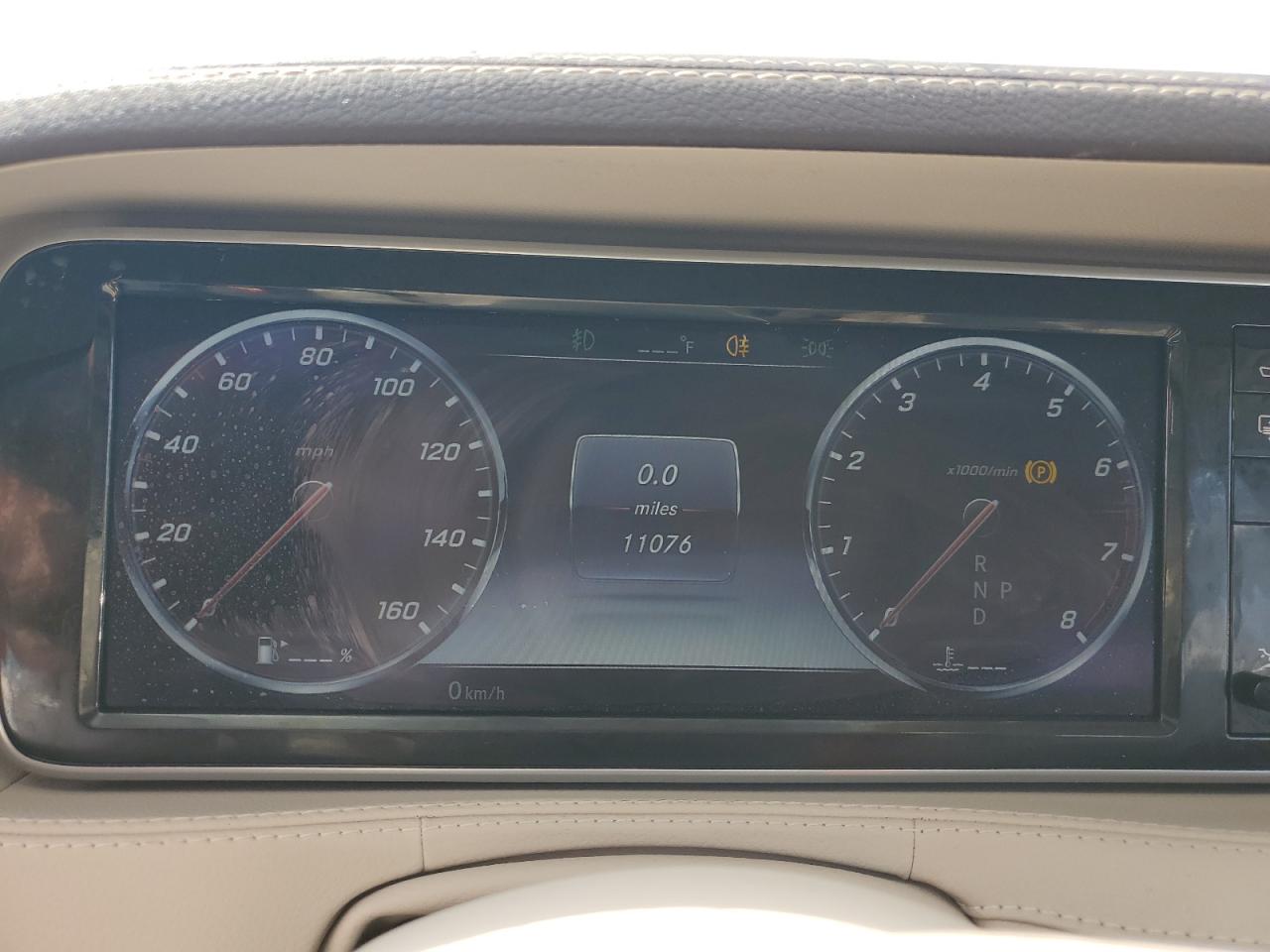 2016 Mercedes-Benz S-klasse VIN WDDUG8FB7GA234778 Copart auction photo, water/flood damage thumbnail 9