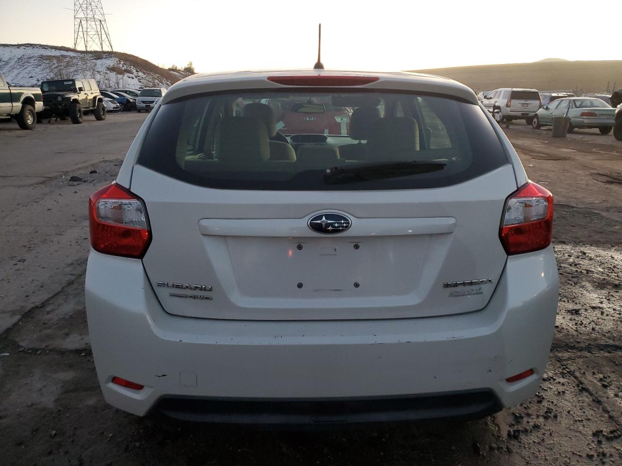 2012 Subaru Impreza VIN JF1GPAC64CH232449 Copart auction photo, front end damage thumbnail 6
