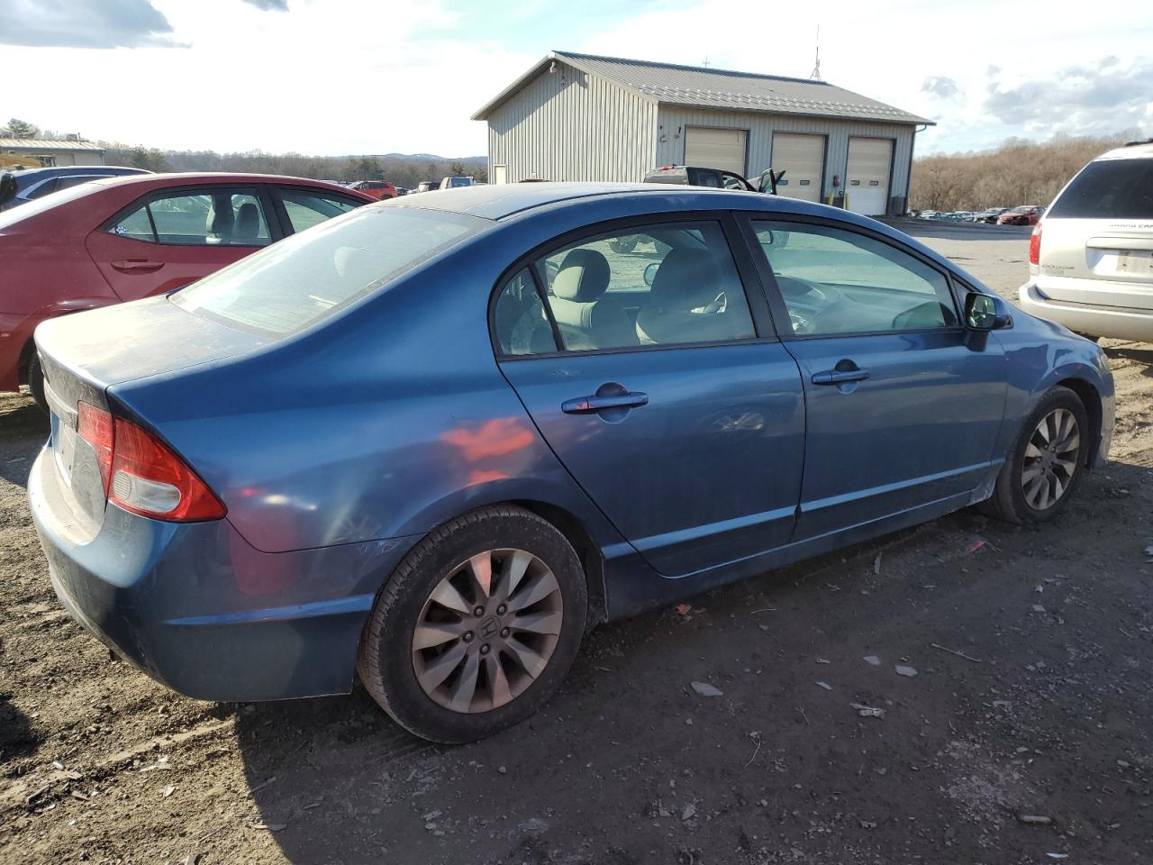 2009 Honda Civic VIN 2HGFA16859H531117 Copart auction photo, minor dent/scratches damage thumbnail 3