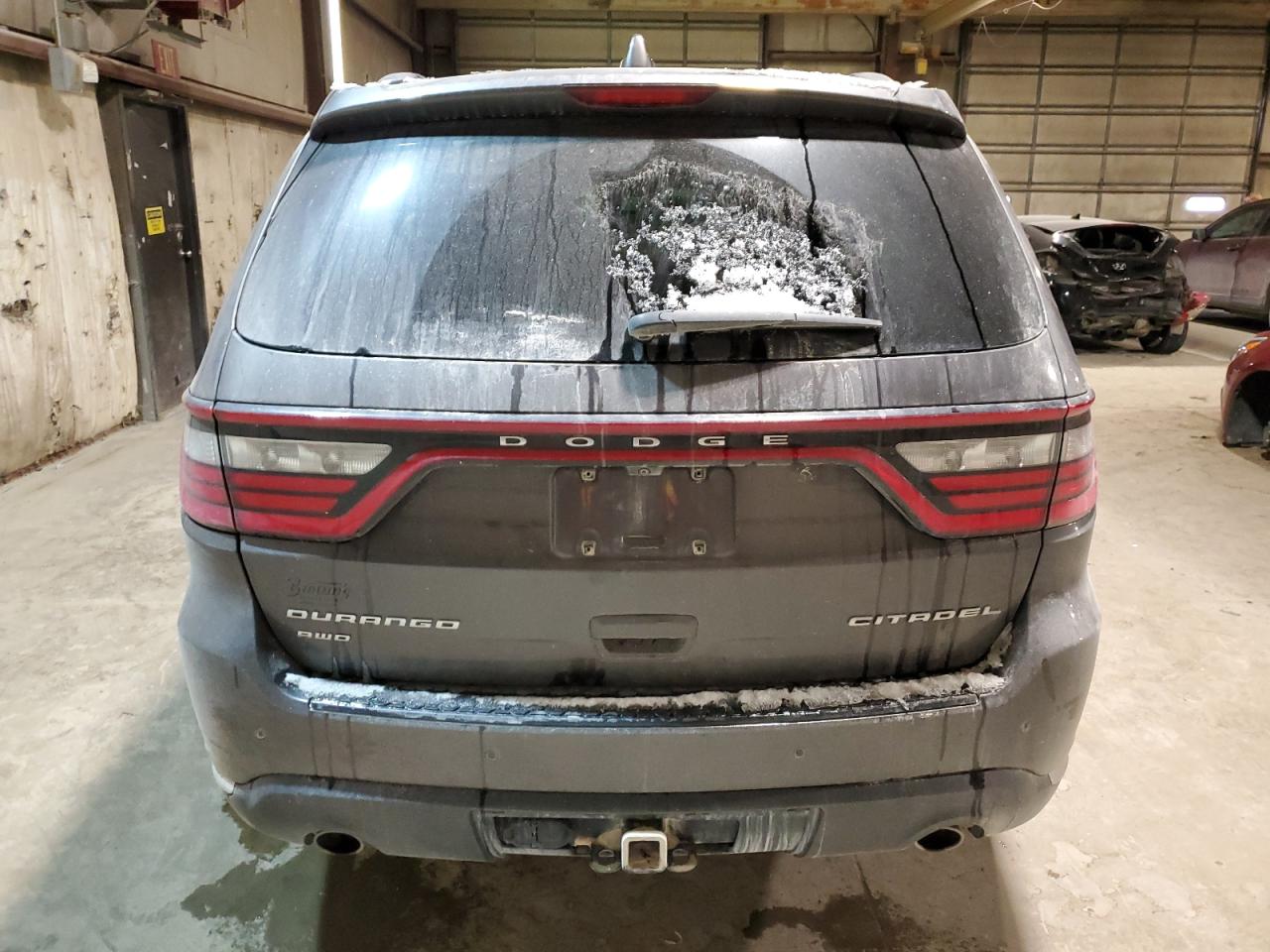 2015 Dodge Durango VIN 1C4RDJEG5FC232639 Copart auction photo, front end / minor dent/scratches damage thumbnail 6