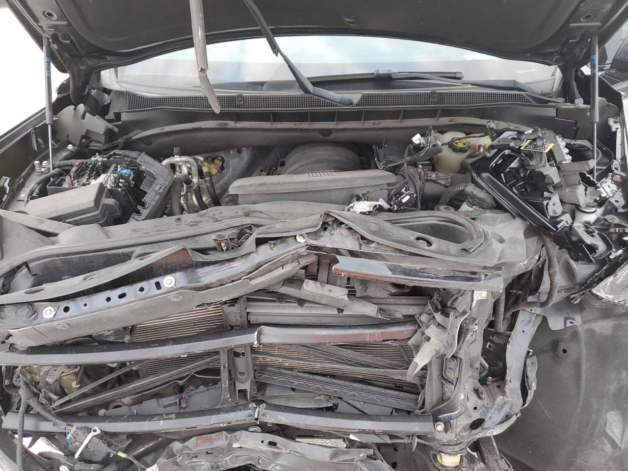 2021 Chevrolet Tahoe VIN 1GNSCMKD5MR229435 Copart auction photo, front end damage thumbnail 13