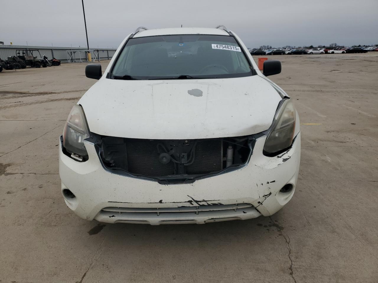 2015 Nissan Rogue VIN JN8AS5MT9FW665683 Copart auction photo, front end / hail damage thumbnail 5