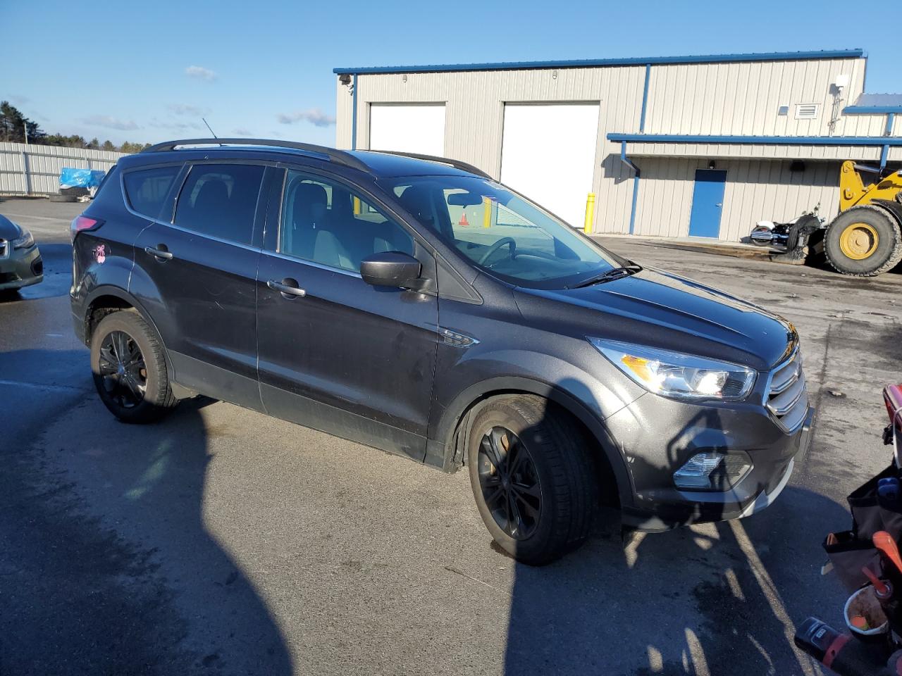 2018 Ford Escape VIN 1FMCU9GD6JUD11887 Copart auction photo, front end damage thumbnail 4