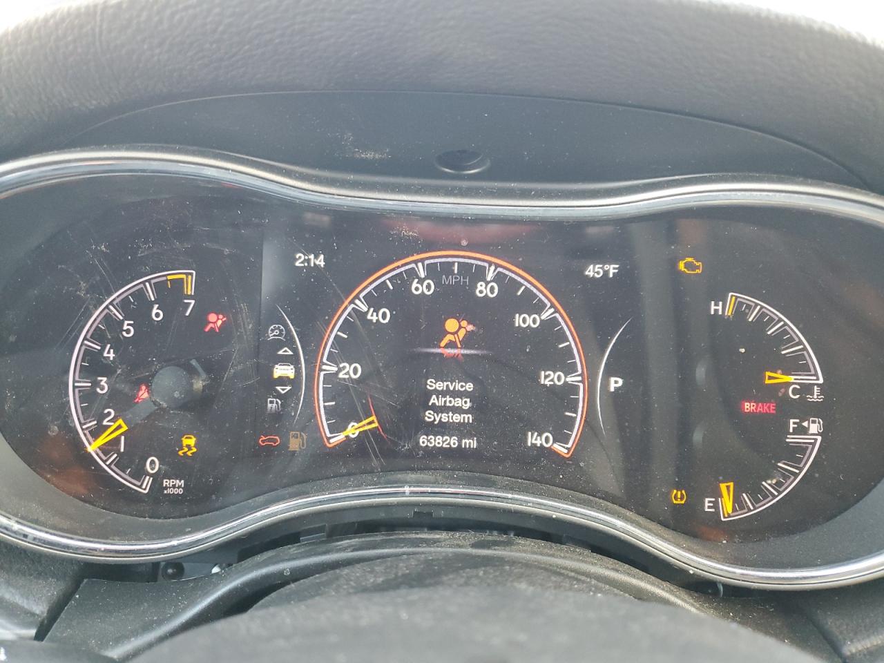 2019 Jeep Grand Cherokee VIN 1C4RJFAG5KC720253 Copart auction photo, front end / side damage thumbnail 9