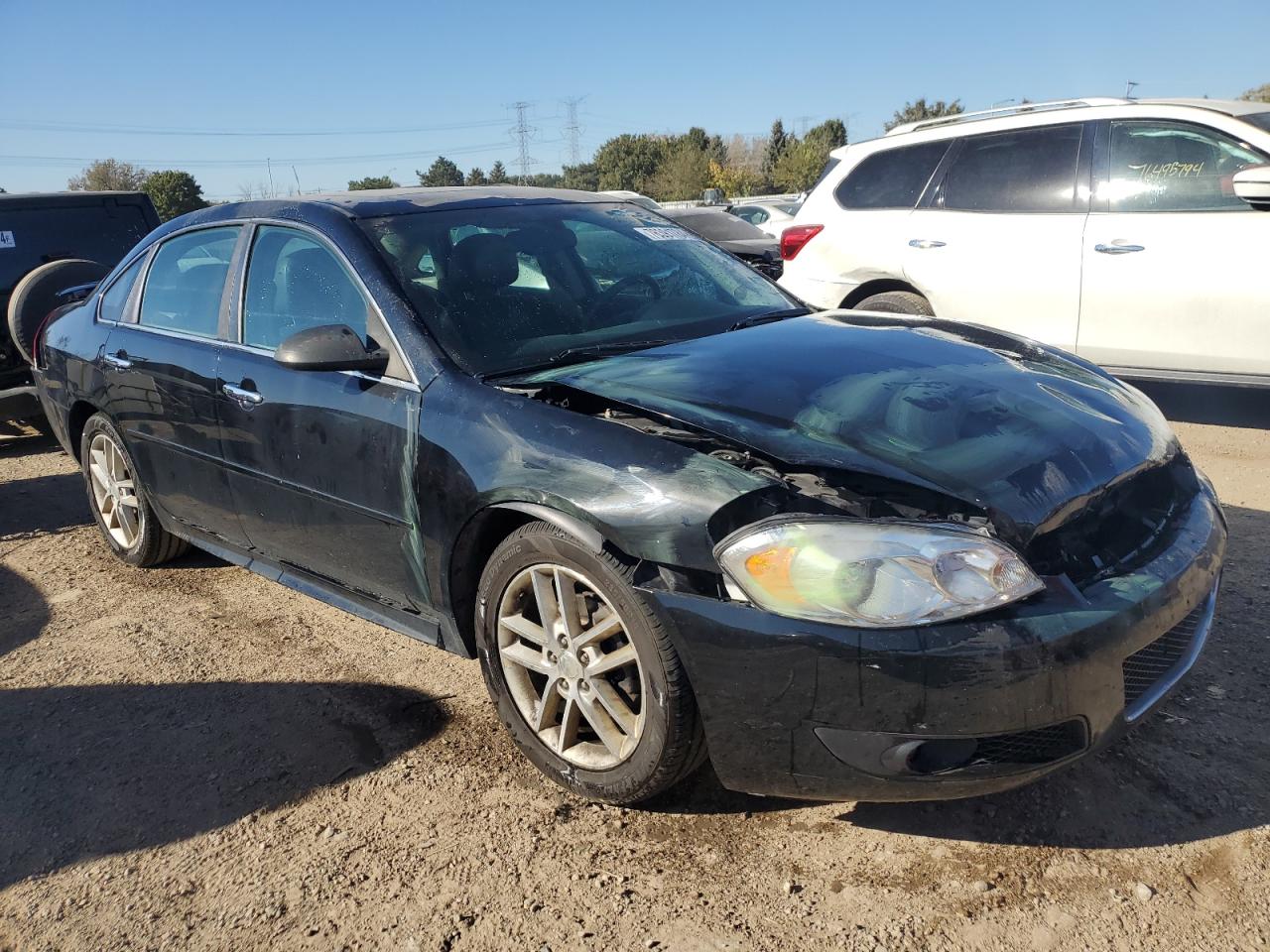 2014 Chevrolet Impala VIN 2G1WC5E34E1172506 Copart auction photo, front end damage thumbnail 4