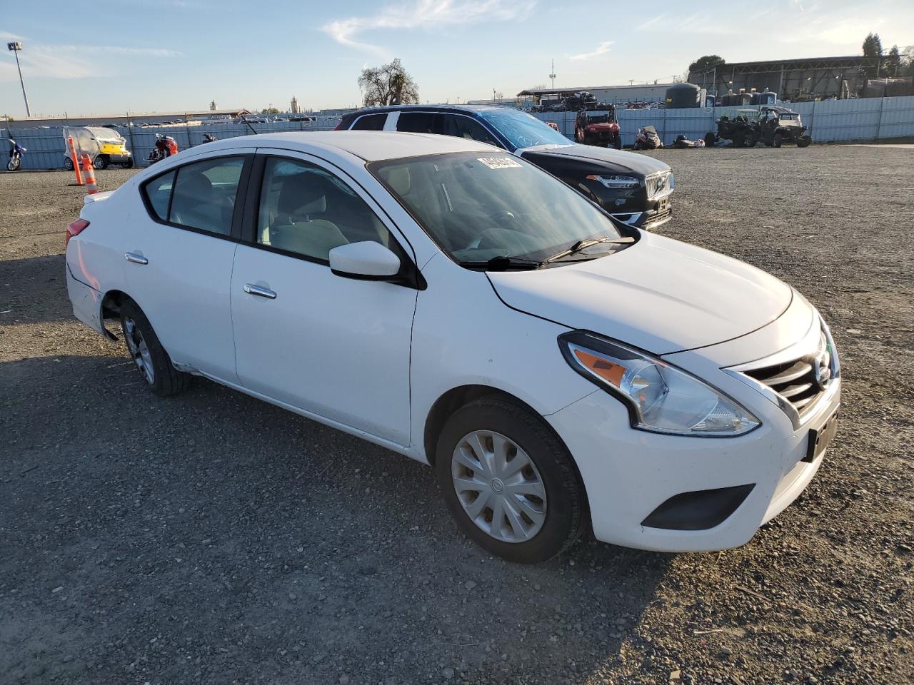2016 Nissan Versa VIN 3N1CN7AP6GL838827 Copart auction photo, undercarriage / side damage thumbnail 4
