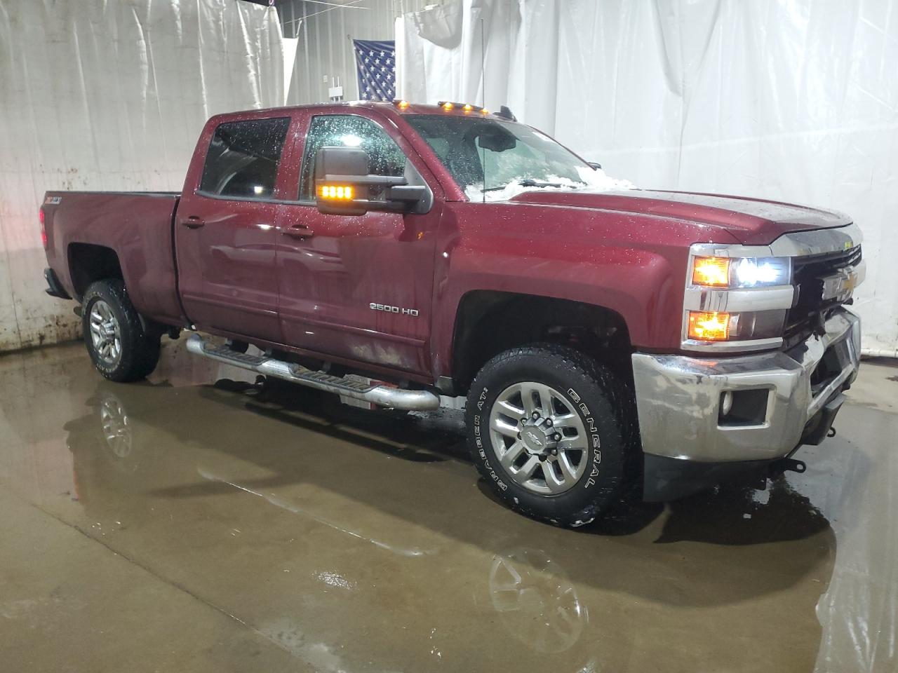 2016 Chevrolet Silverado VIN 1GC1KVEG3GF214392 Copart auction photo, front end damage thumbnail 4