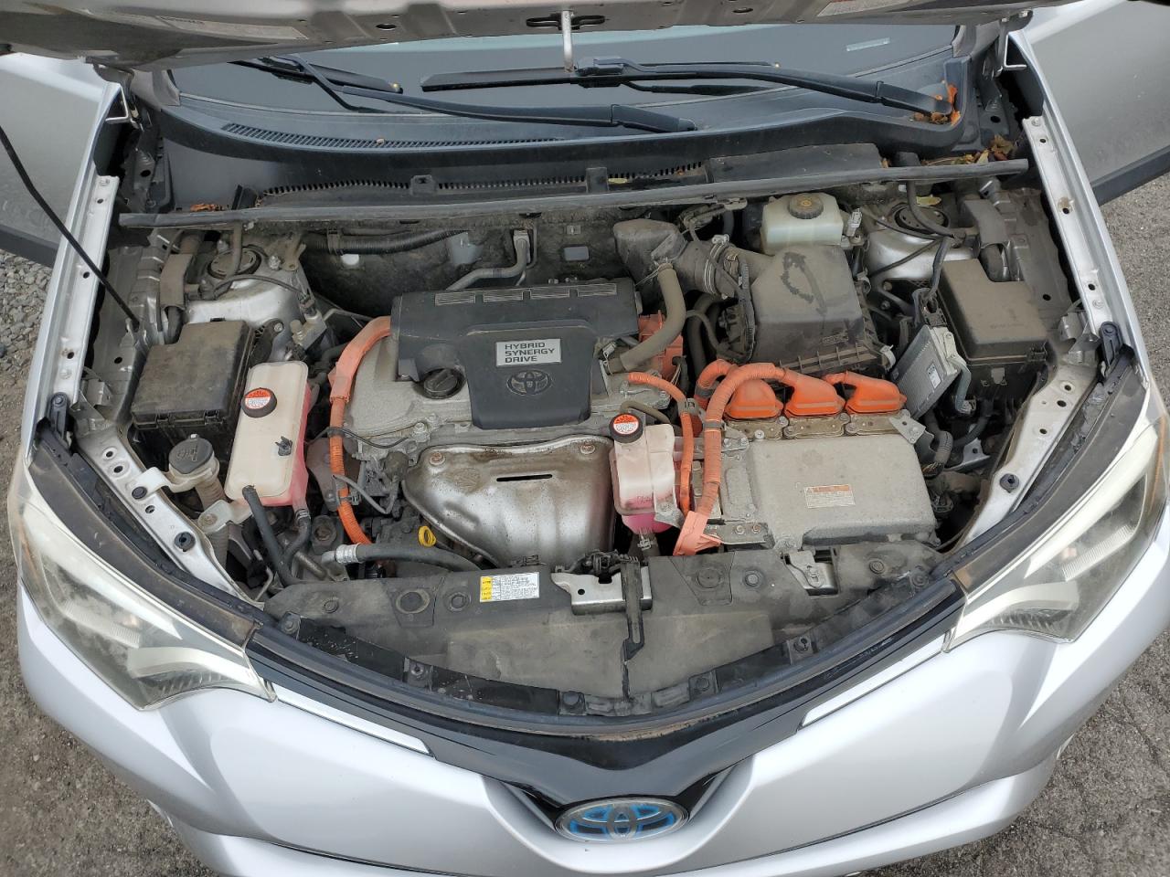 2016 Toyota RAV 4 VIN JTMDJREV5GD024840 Copart auction photo, rear end / front end damage thumbnail 11