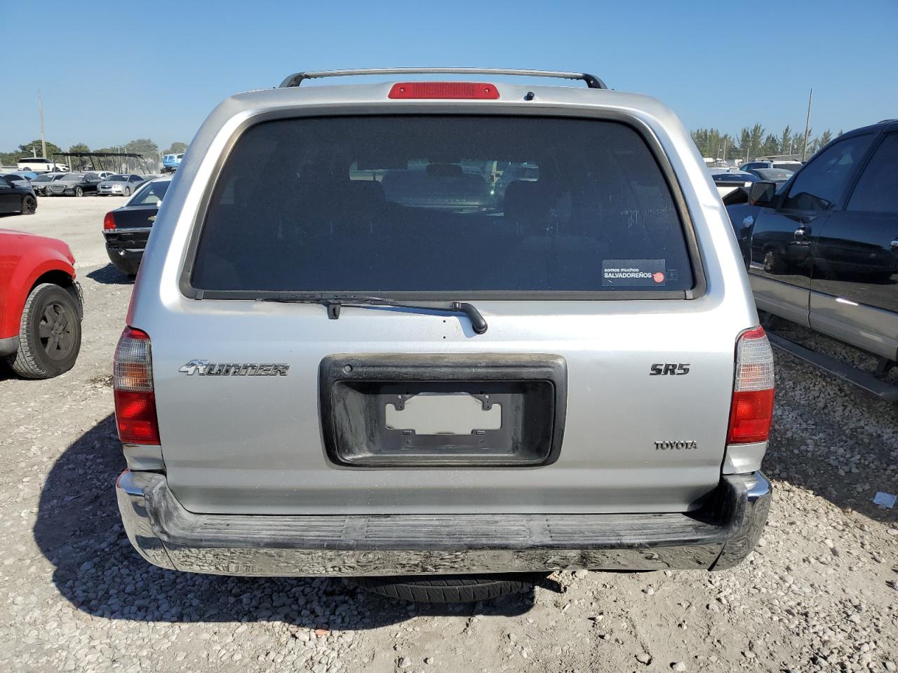 2000 Toyota 4Runner VIN JT3GN86RXY0178308 Copart auction photo, front end / minor dent/scratches damage thumbnail 6
