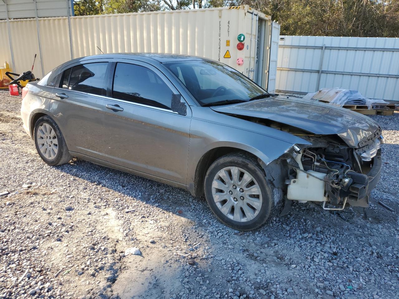 2012 Chrysler 200 VIN 1C3CCBAB2CN217528 Copart auction photo, front end / rear end damage thumbnail 4
