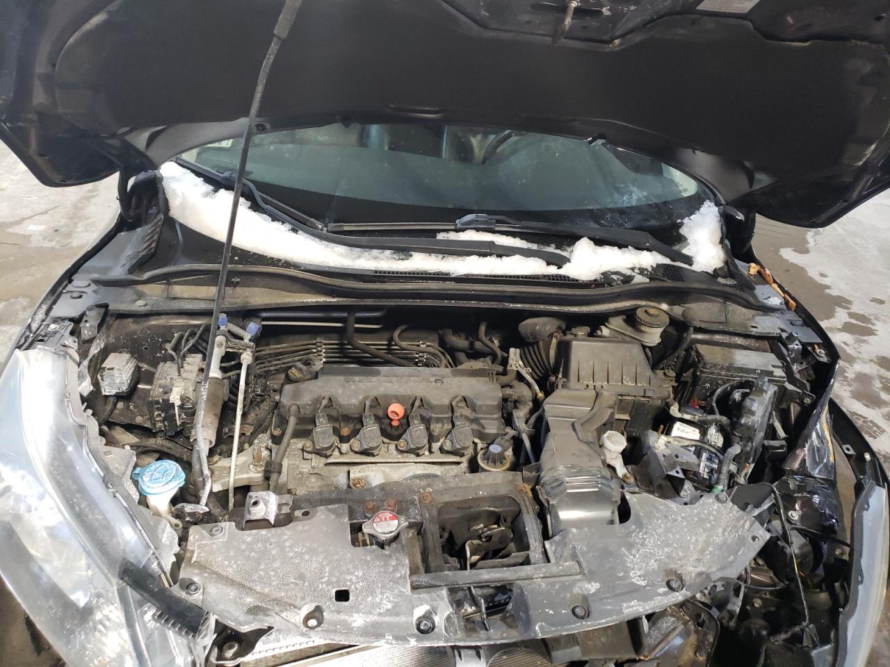 2018 Honda HR-V VIN 3CZRU6H70JM725512 Copart auction photo, front end / side damage thumbnail 13