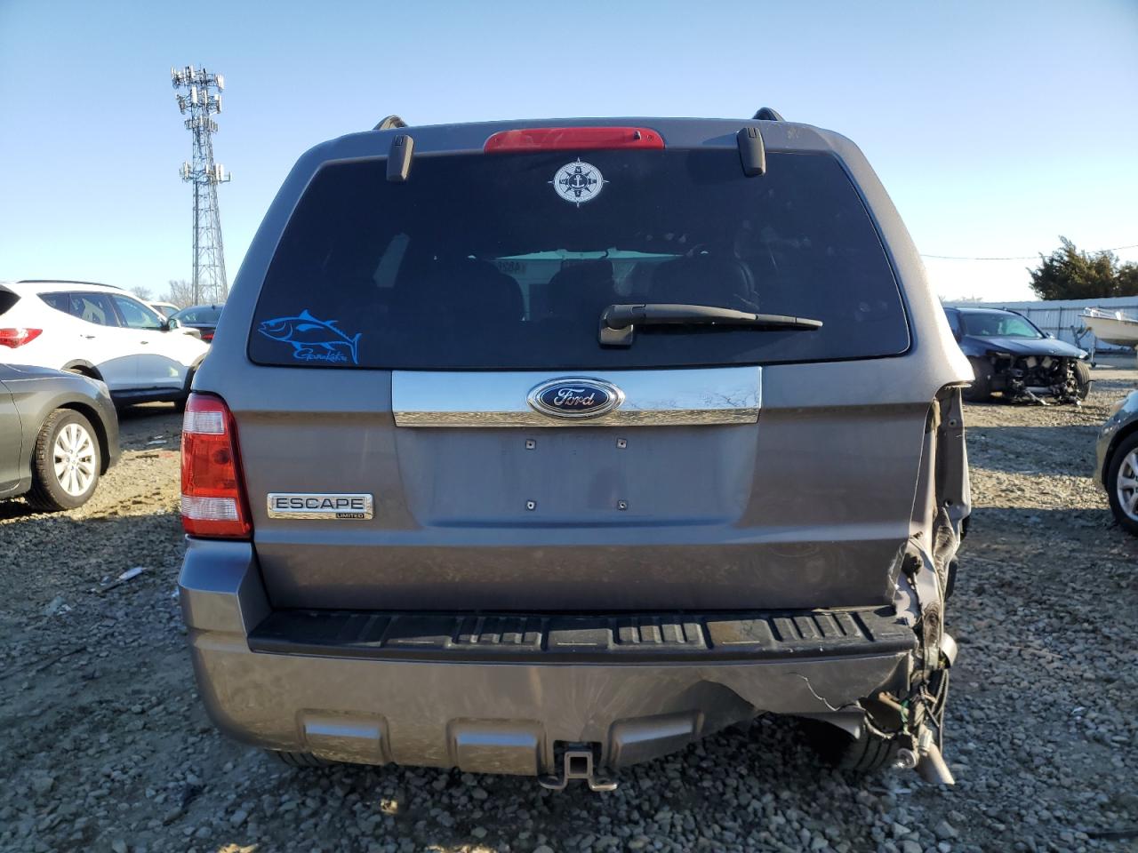 2009 Ford Escape VIN 1FMCU04779KD14802 Copart auction photo, rear end damage thumbnail 6