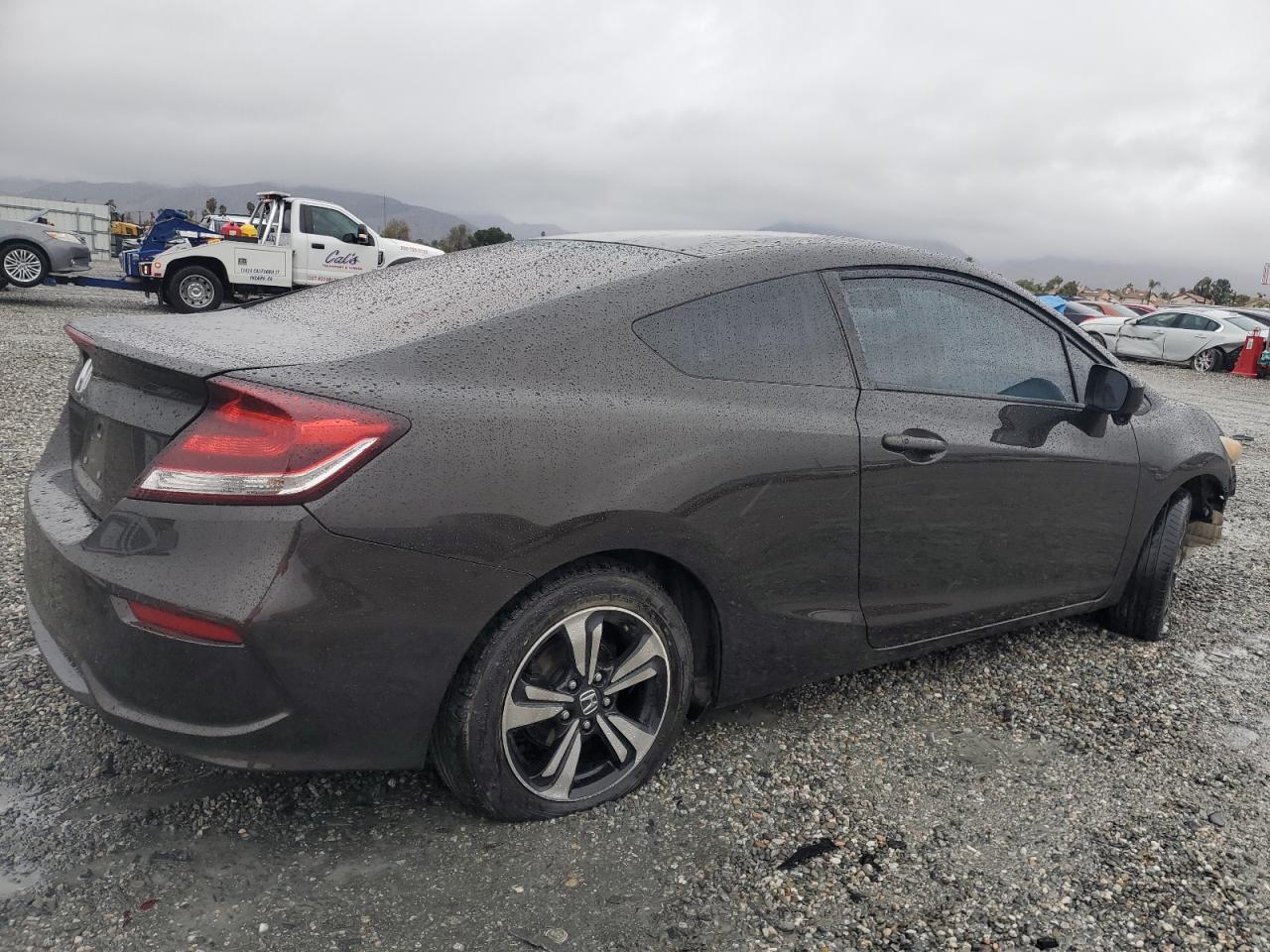 2014 Honda Civic VIN 2HGFG3B86EH517186 Copart auction photo, front end damage thumbnail 3