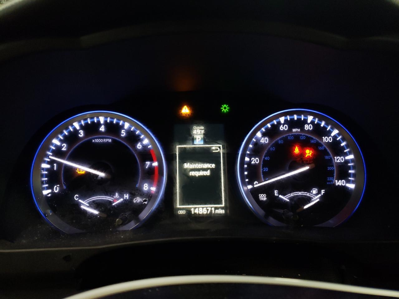 2016 Toyota Highlander VIN 5TDJKRFH8GS348538 Copart auction photo, front end / mechanical damage thumbnail 9