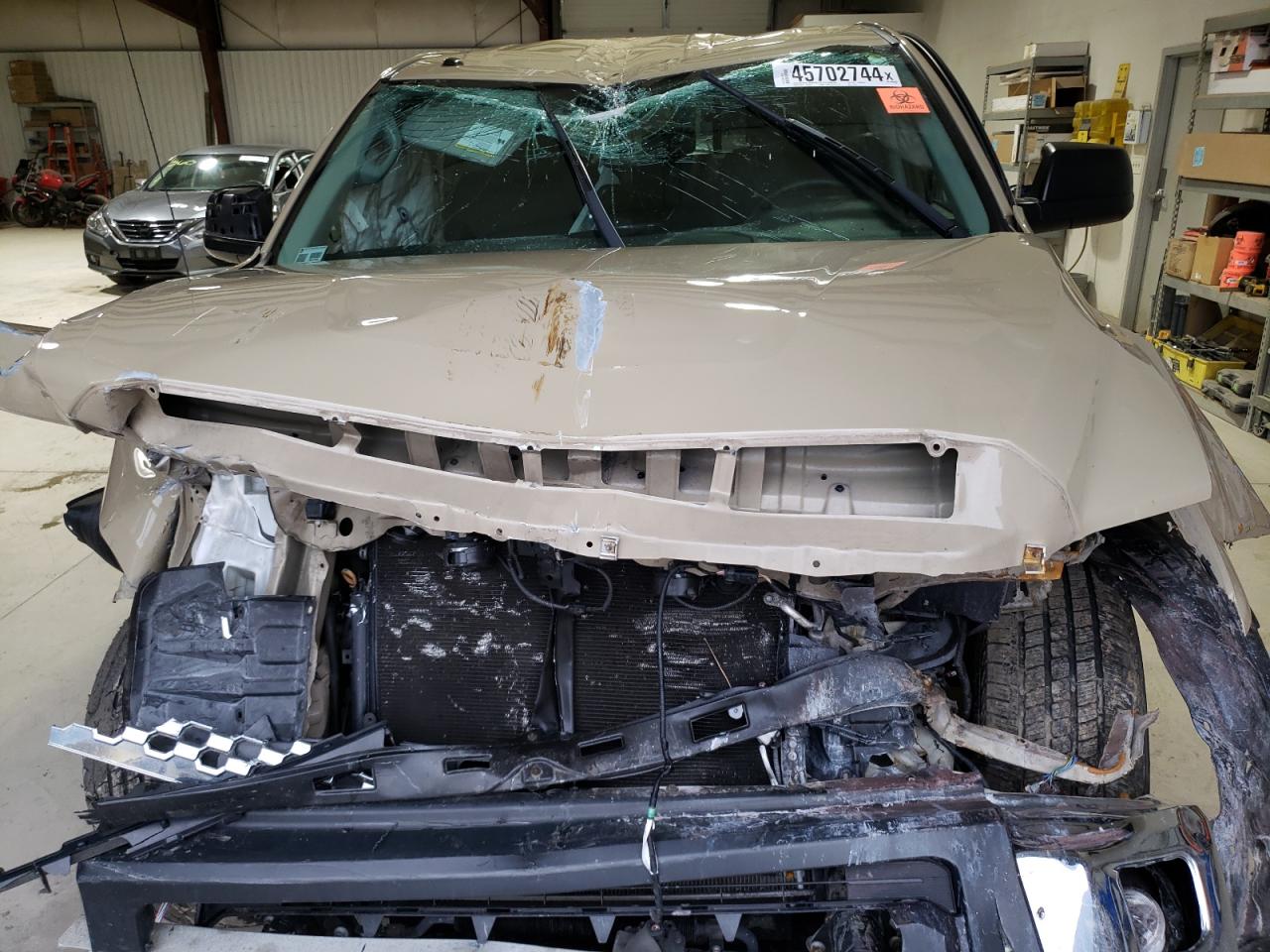 2019 Toyota Tundra VIN 5TFUY5F10KX781457 Copart auction photo, all over damage thumbnail 12
