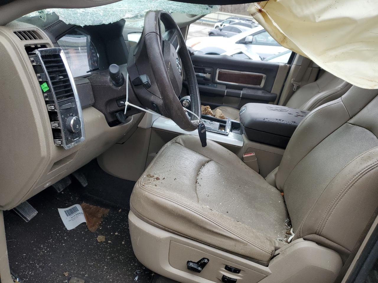 2009 Dodge RAM VIN 1D3HV18T59S704891 Copart auction photo, rollover damage thumbnail 7