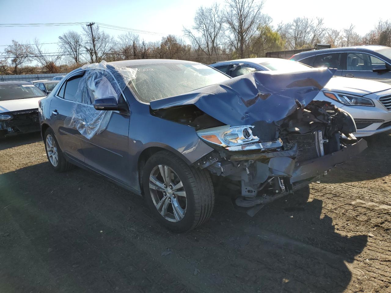 2015 Chevrolet Malibu VIN 1G11C5SL9FF225242 Copart auction photo, front end / minor dent/scratches damage thumbnail 4