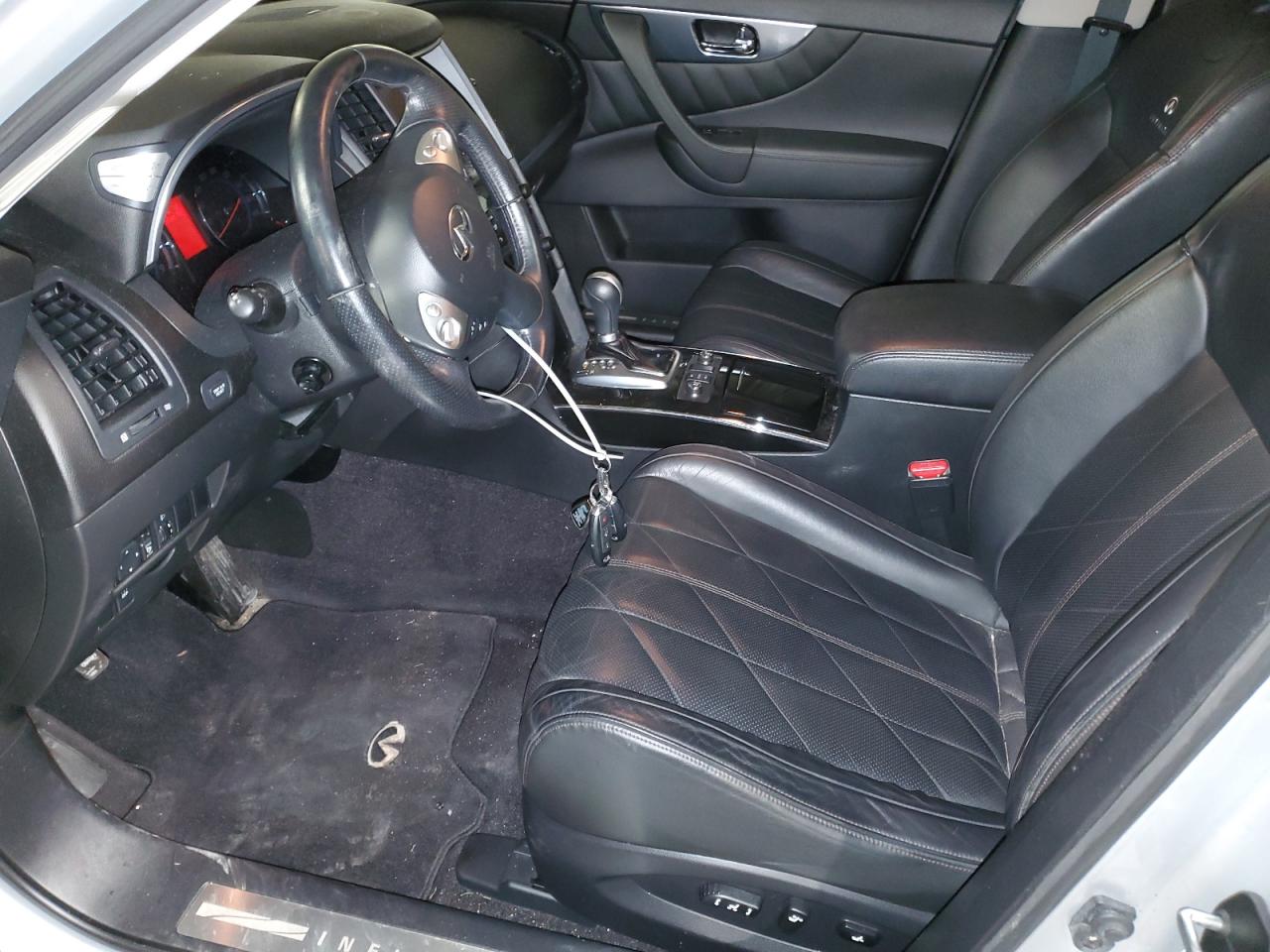 2010 Infiniti FX VIN JN8AS1MU8AM800559 Copart auction photo, front end / side damage thumbnail 7